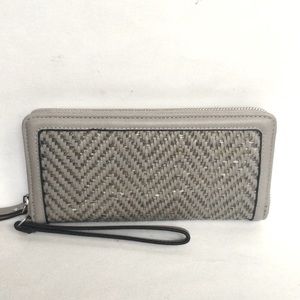 INC Zip Around Hazell Wallet Wristlet NWT